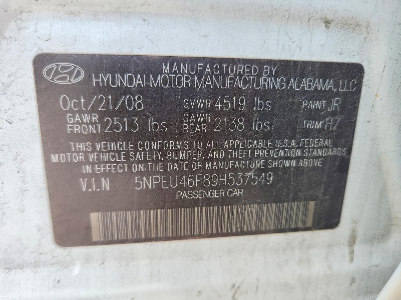 Hyundai SONATA Limited V6