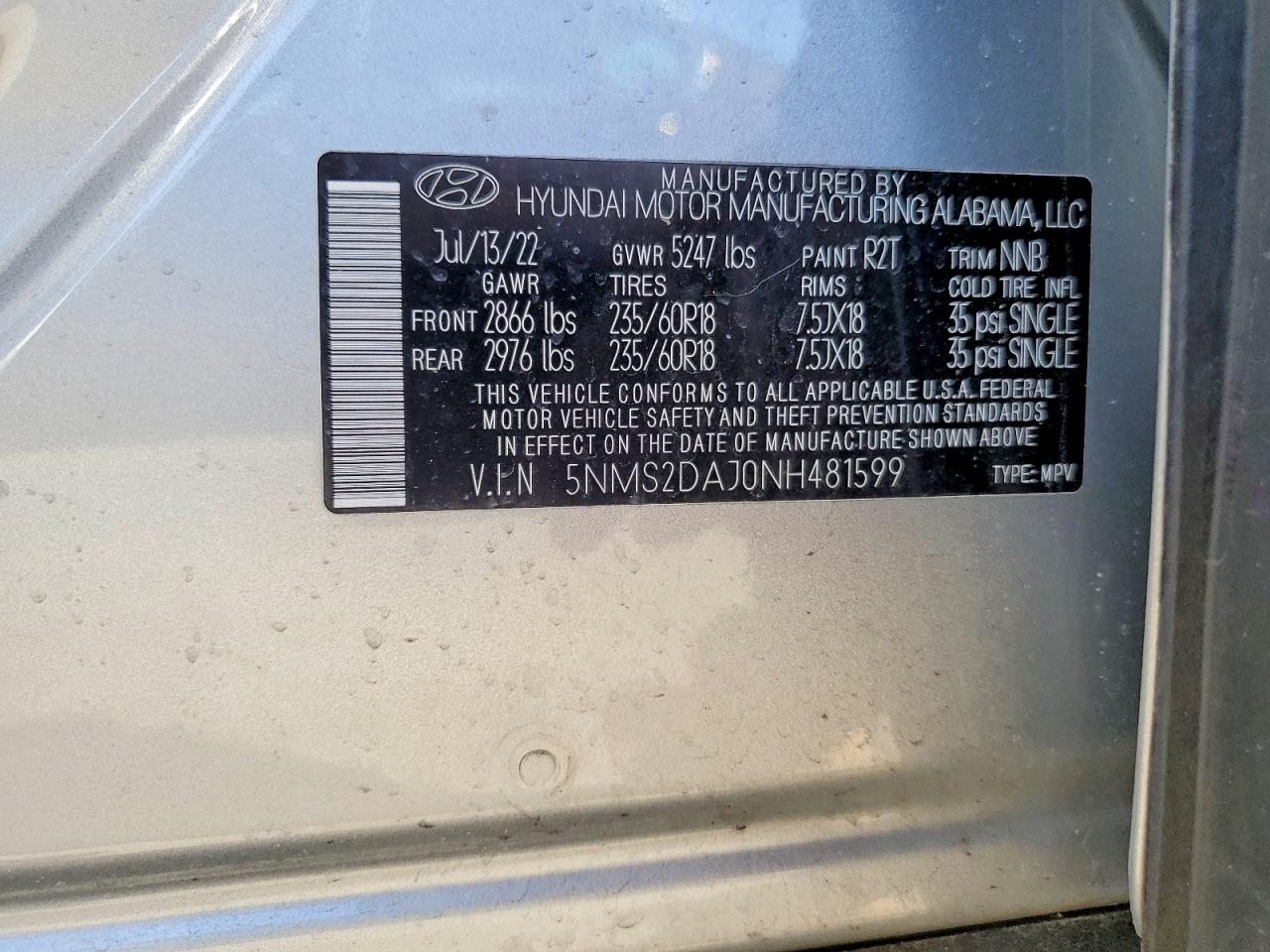 Hyundai SANTA FE Sel