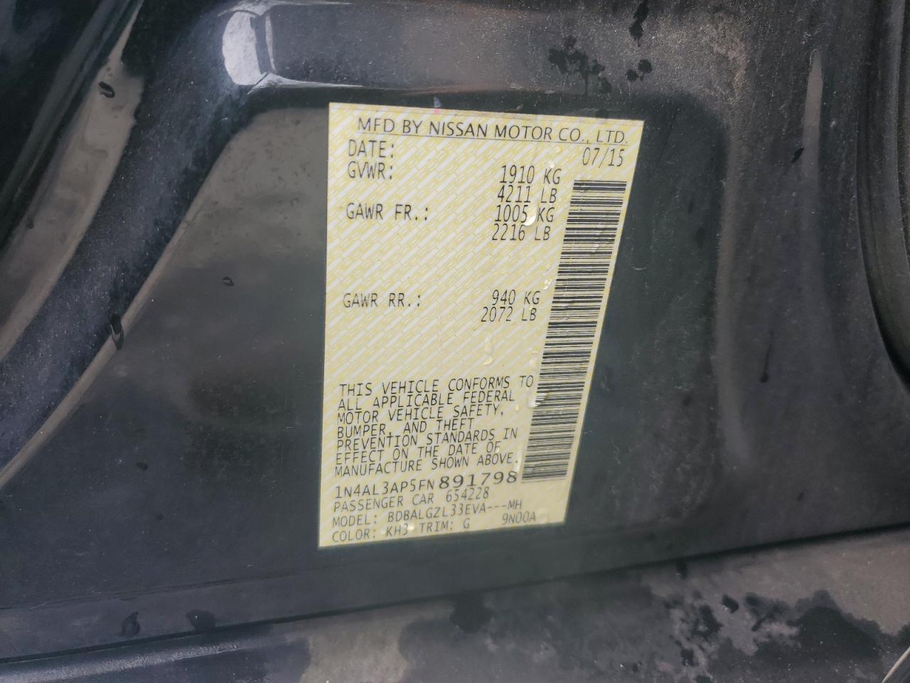Nissan Altima 2.5