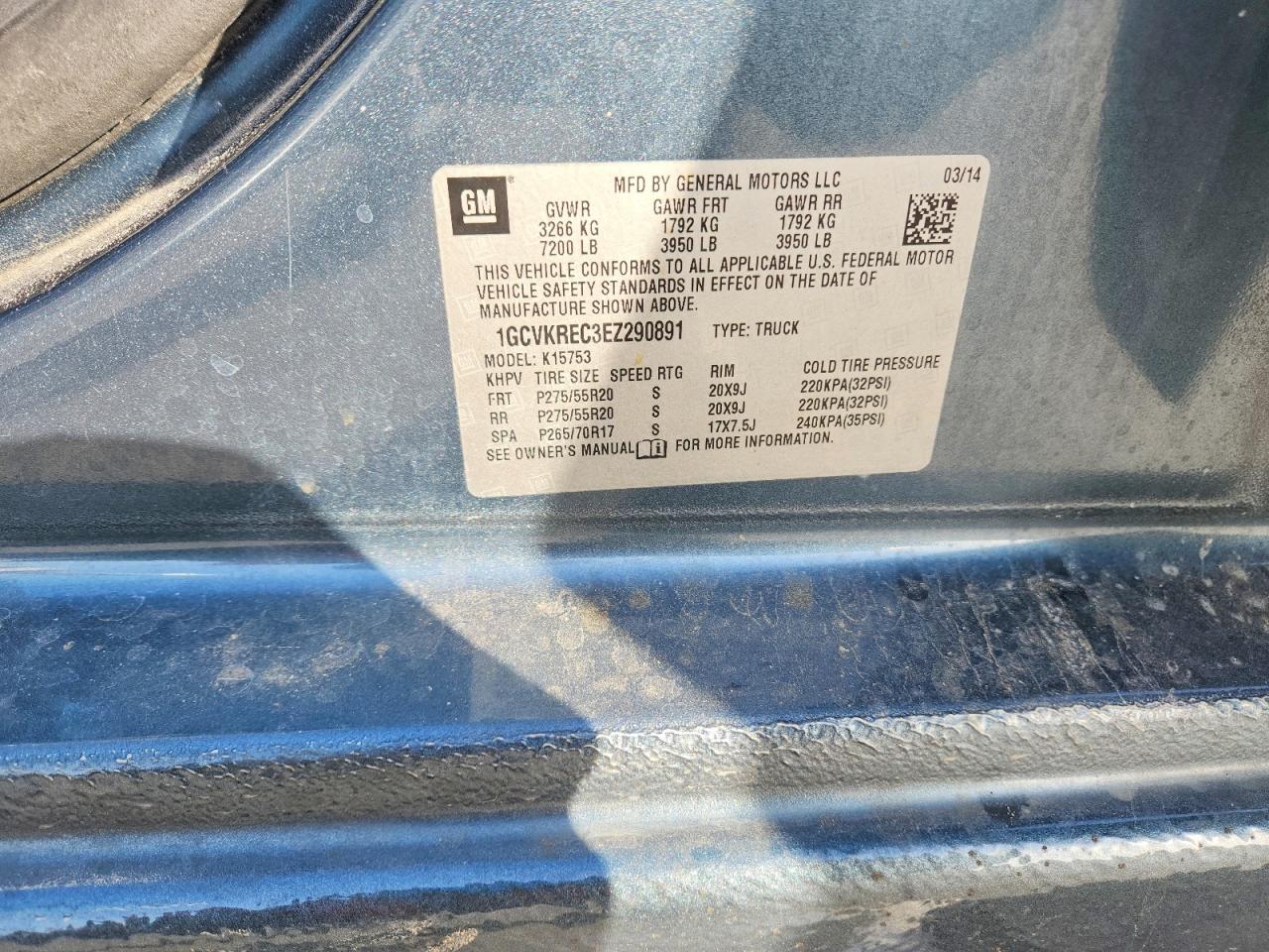 Chevrolet Silverado K1500 Lt