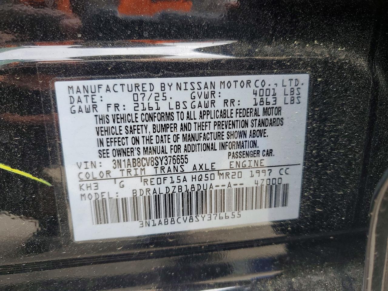 Nissan Sentra Sv