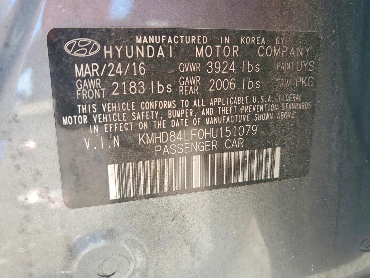 Hyundai ELANTRA Limited