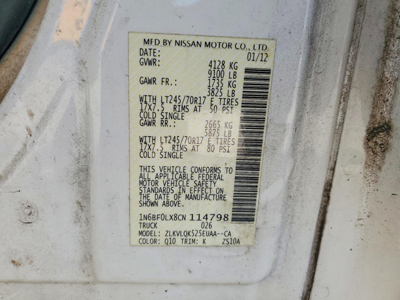 Nissan Nv