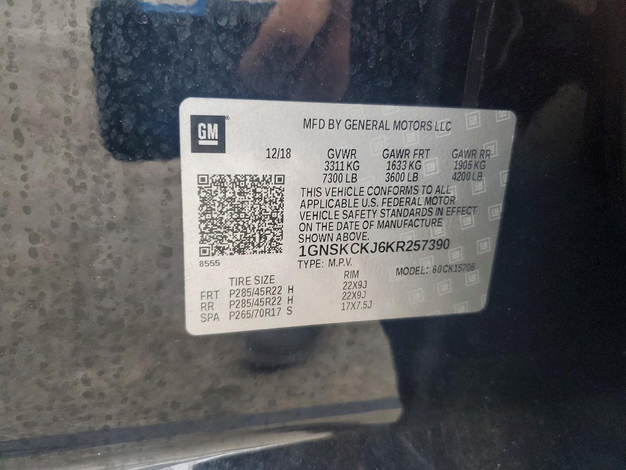 Chevrolet Tahoe K1500 Premier