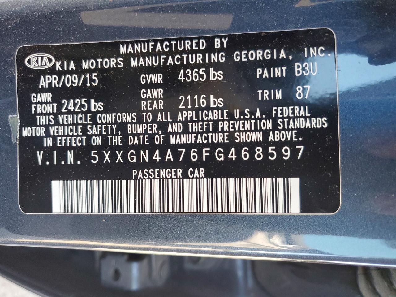 Kia Optima Ex