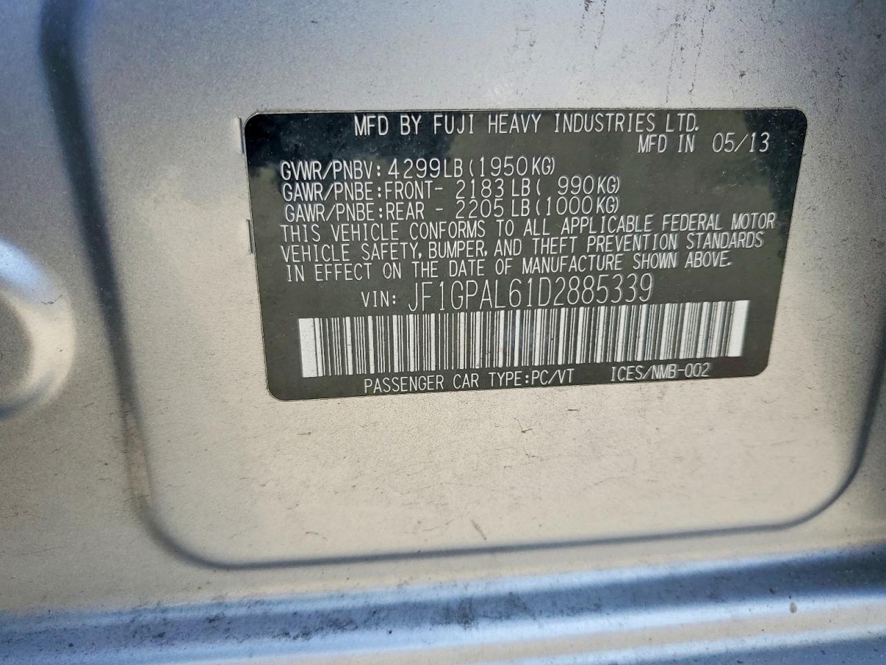 Subaru Impreza Sport Premium