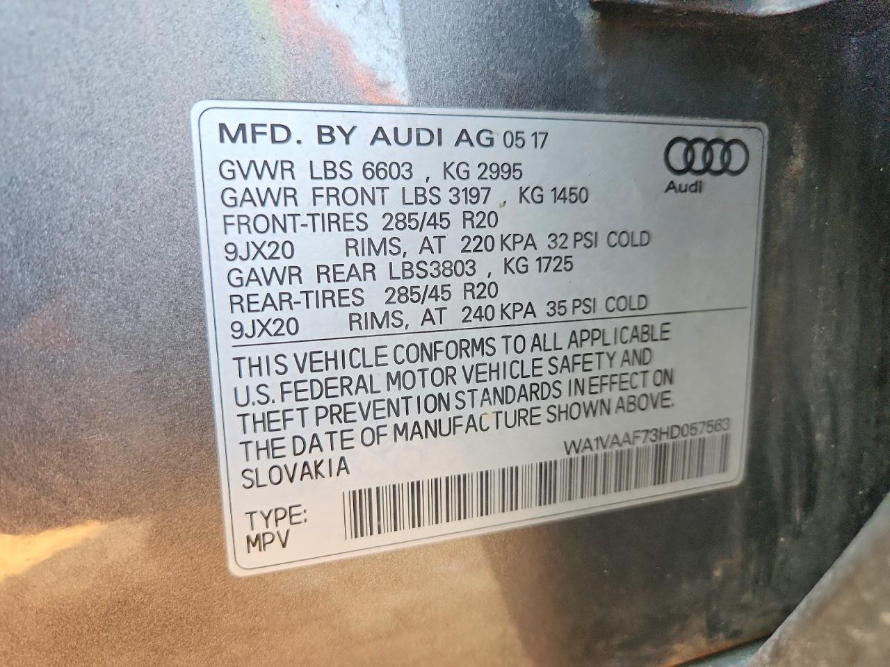 Audi Q7 Prestige