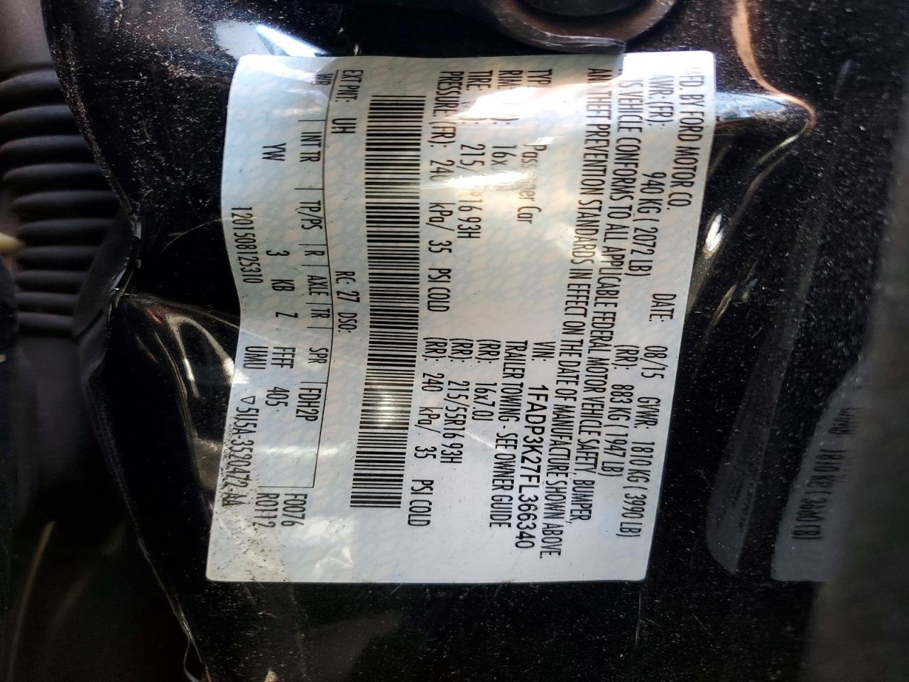 Ford Focus Se