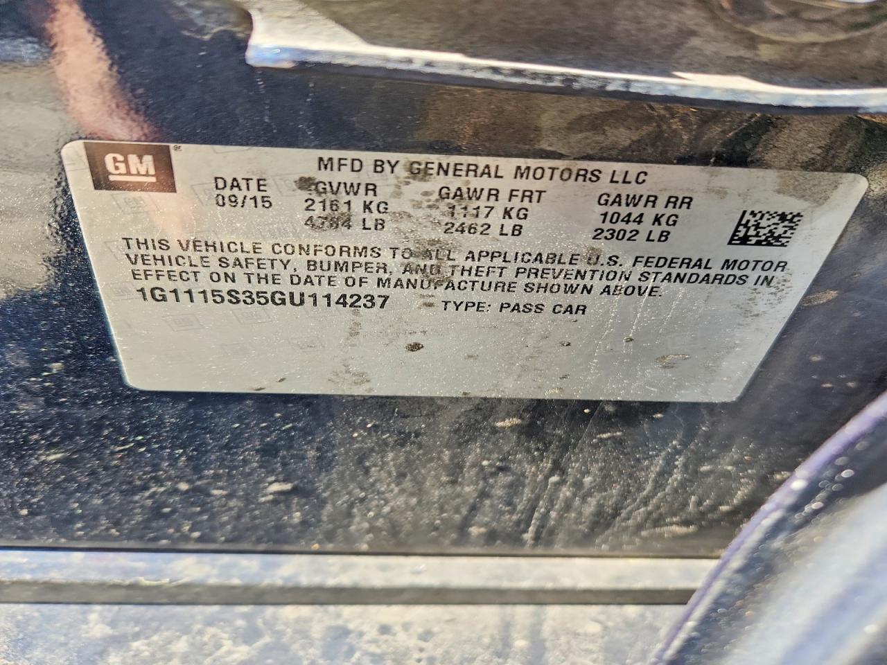Chevrolet Impala Lt