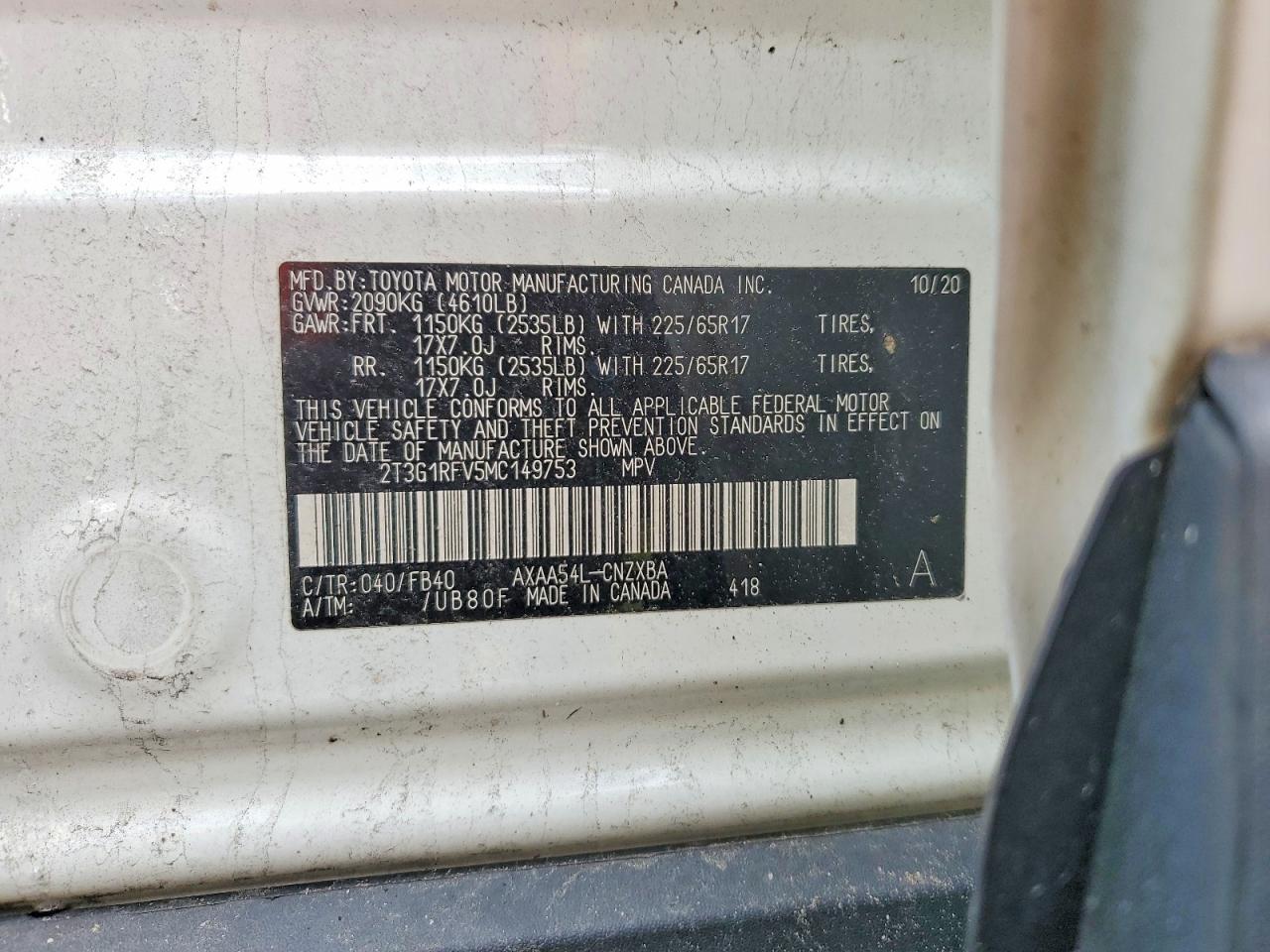 Toyota RAV4 Le