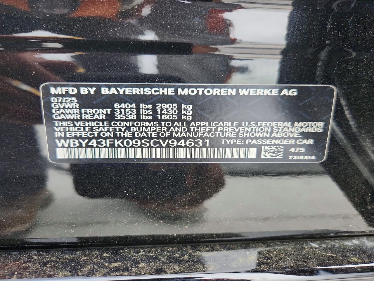 BMW I5 M60