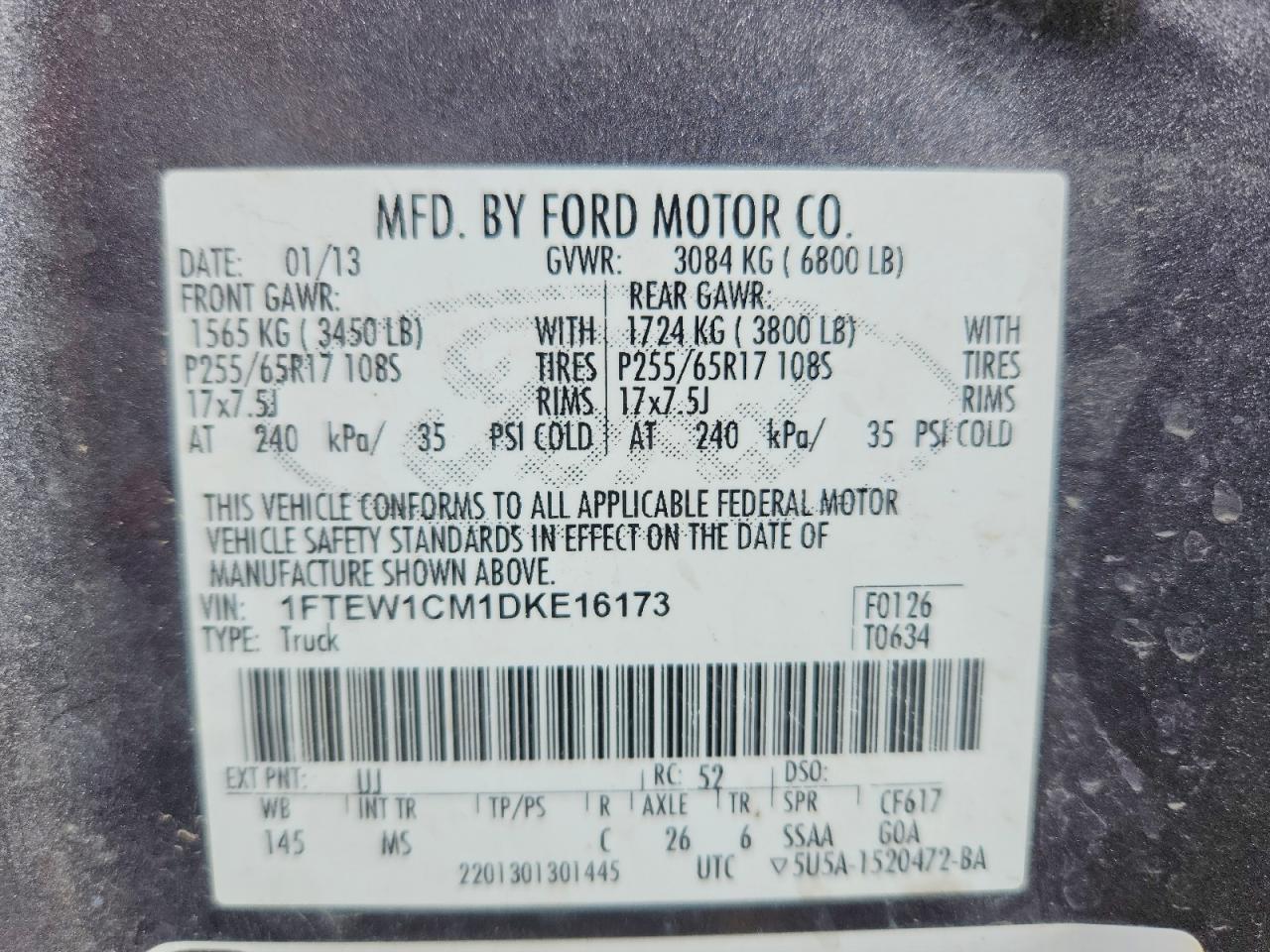 Ford F-150 Supercrew