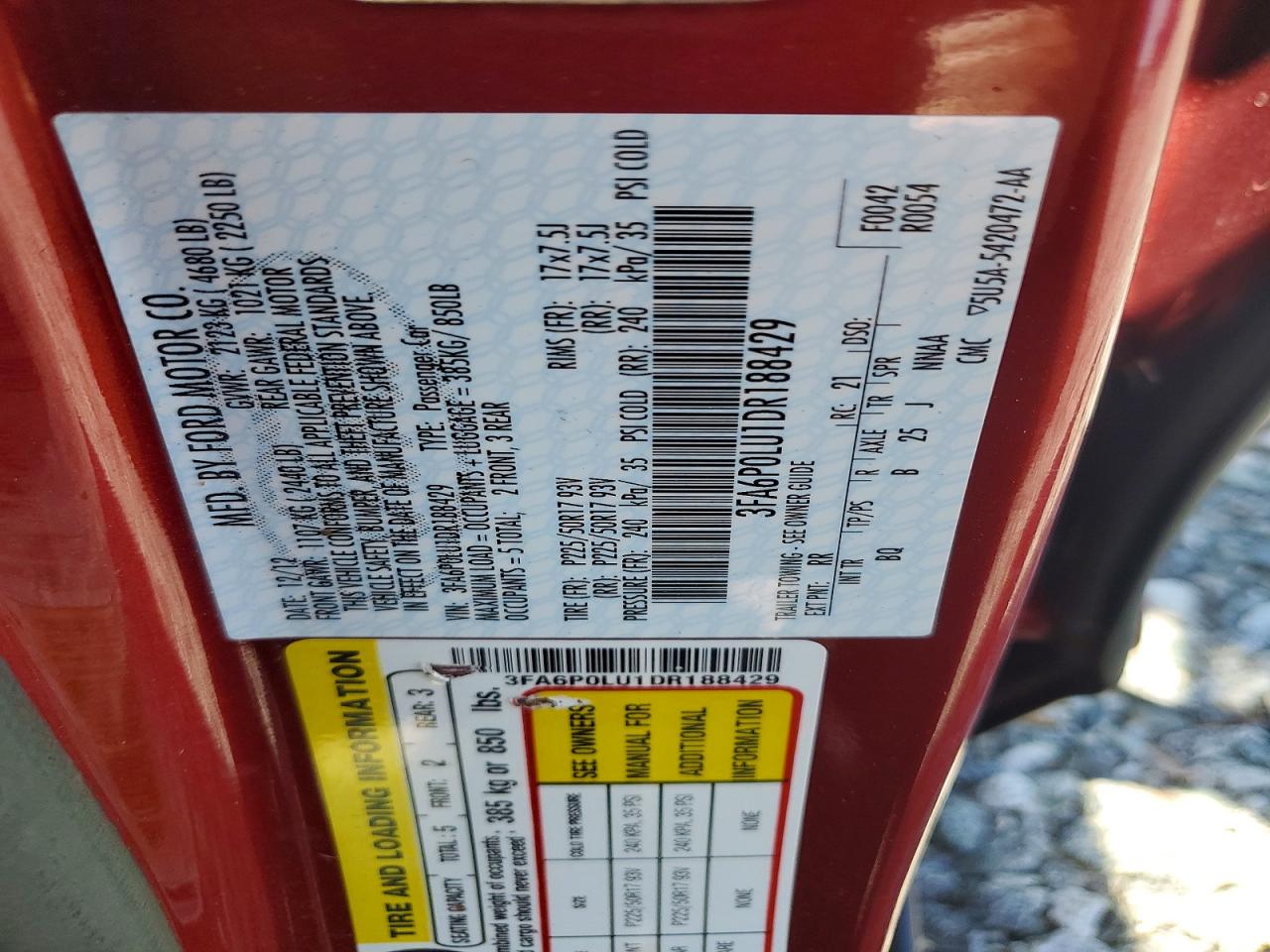 Ford Fusion Se Hybrid