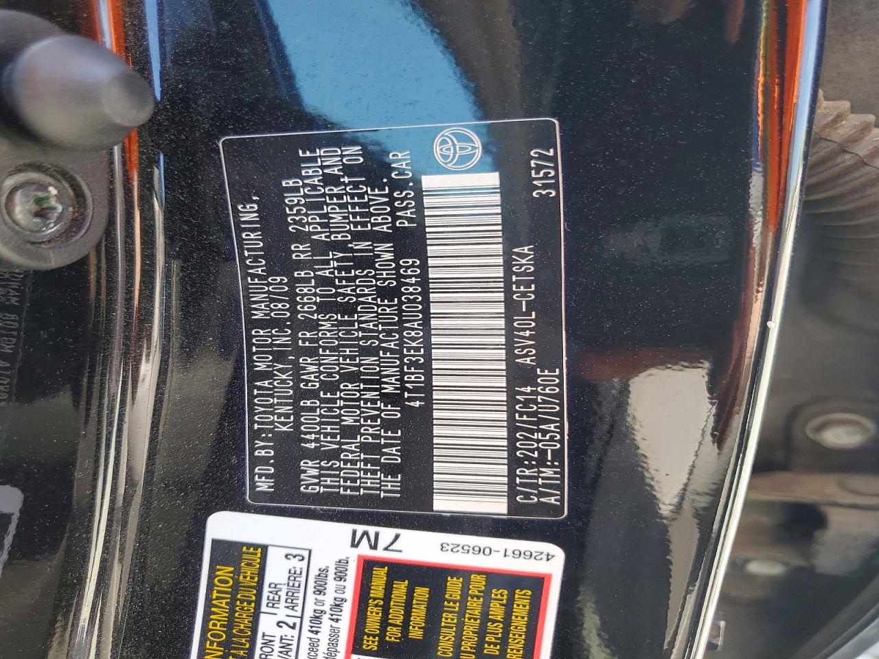 Toyota Camry Se