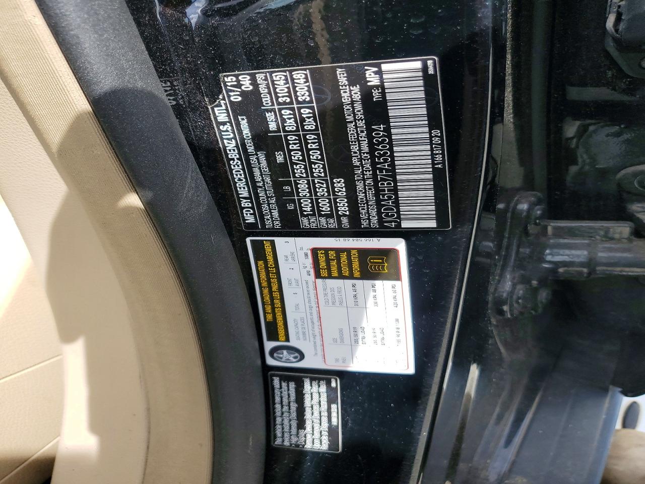 Mercedes-Benz M-Class 350 4matic