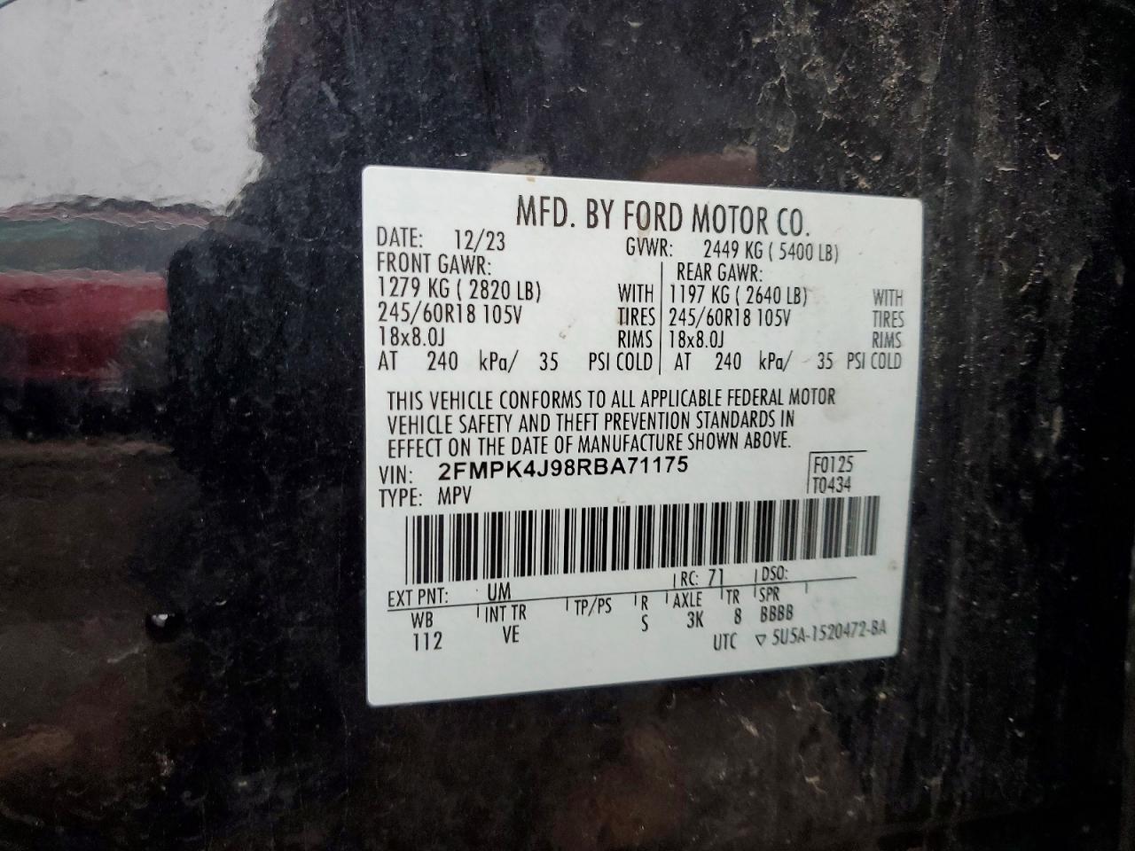 Ford Edge Sel