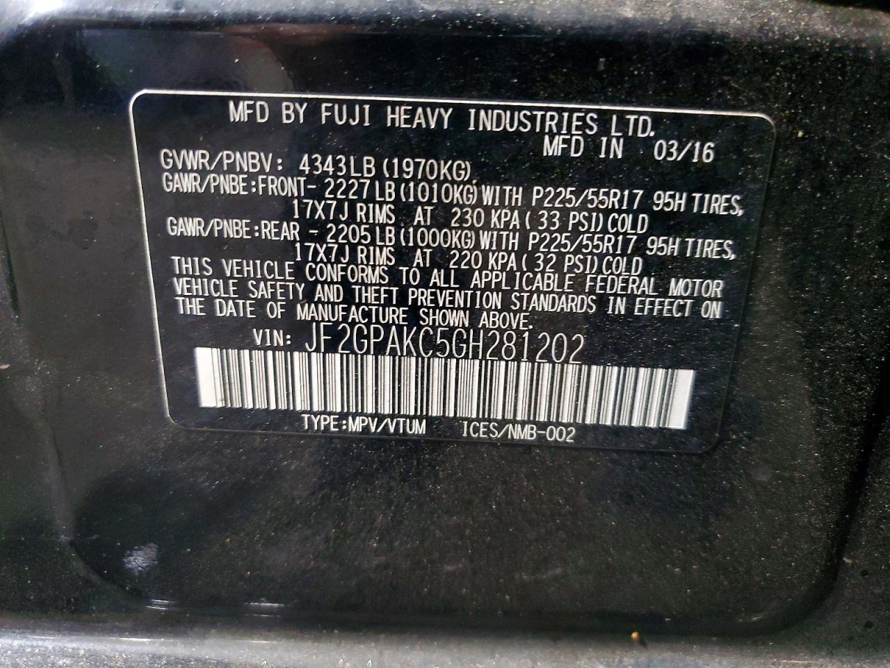 Subaru Crosstrek Limited