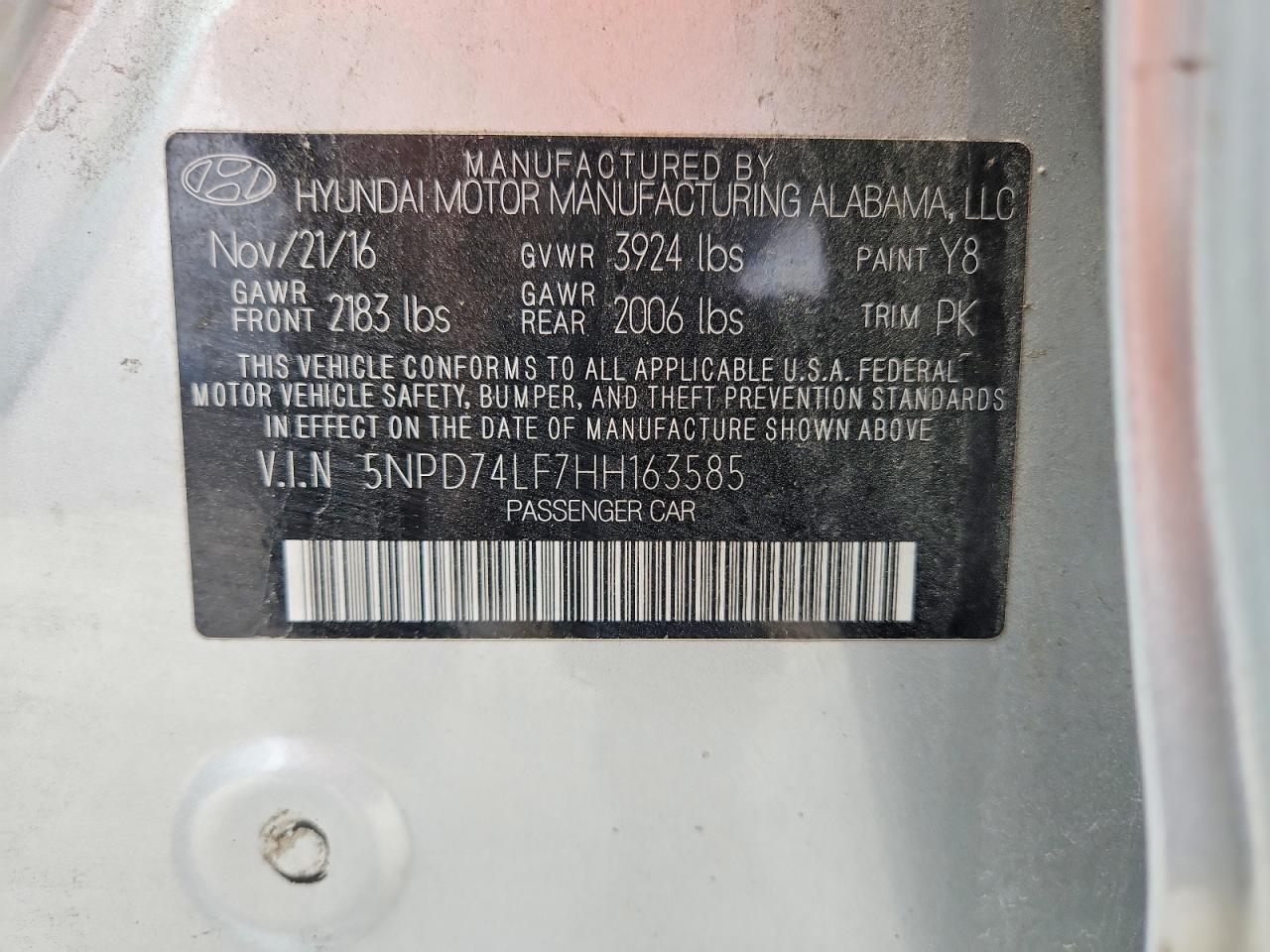 Hyundai ELANTRA Se