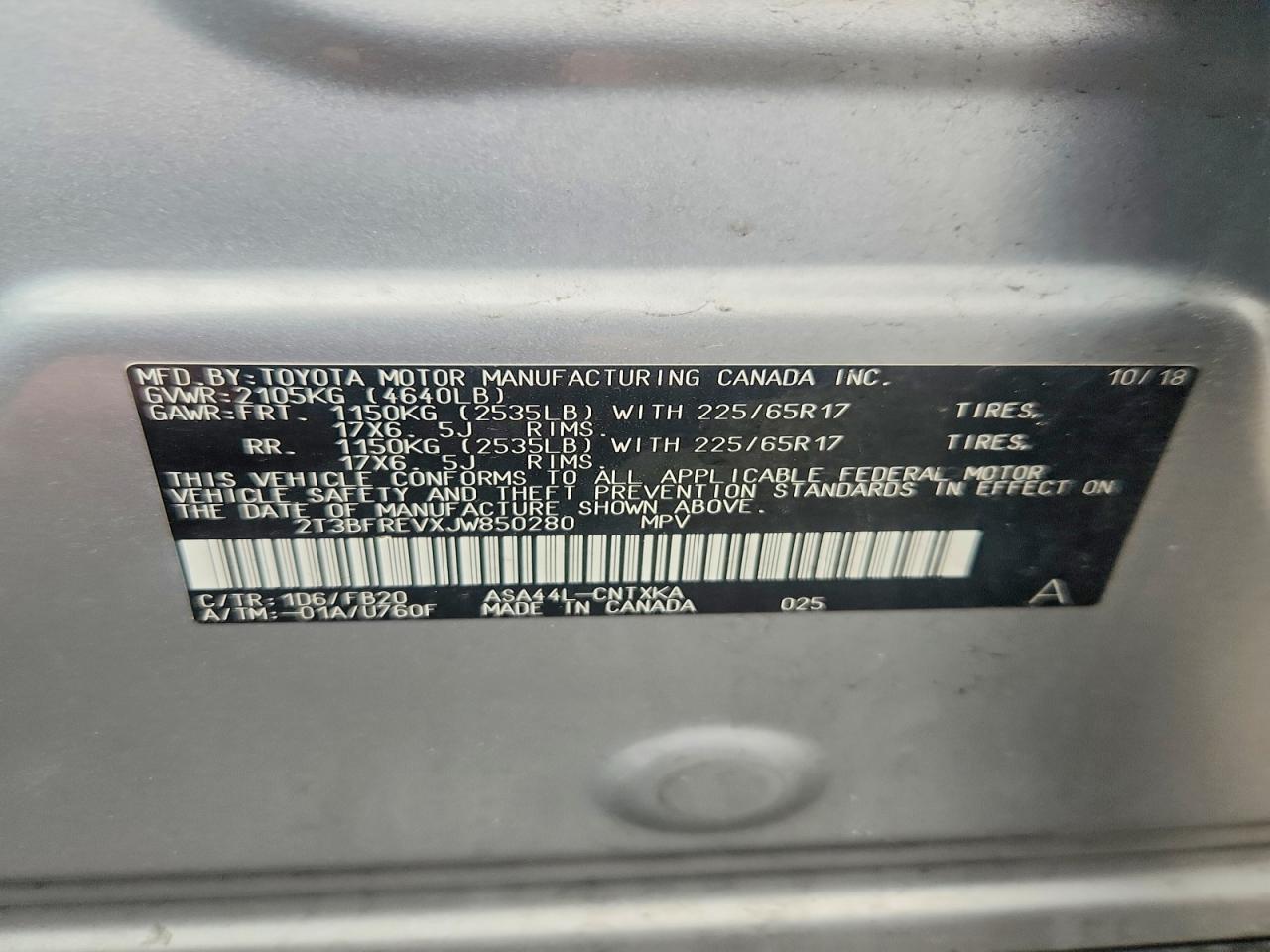 Toyota RAV4 Le