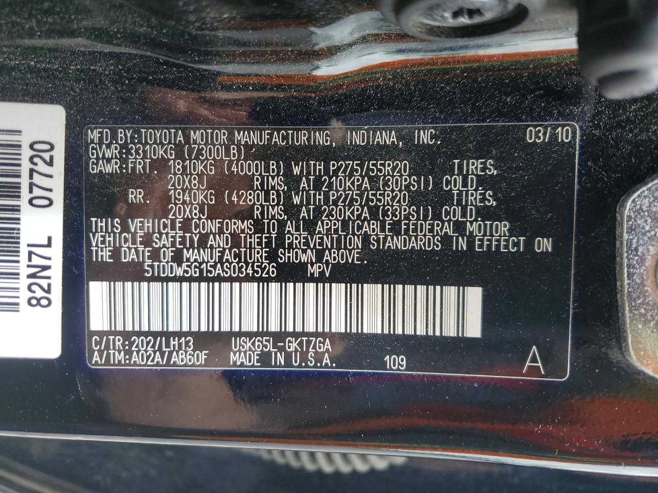 Toyota Sequoia Platinum