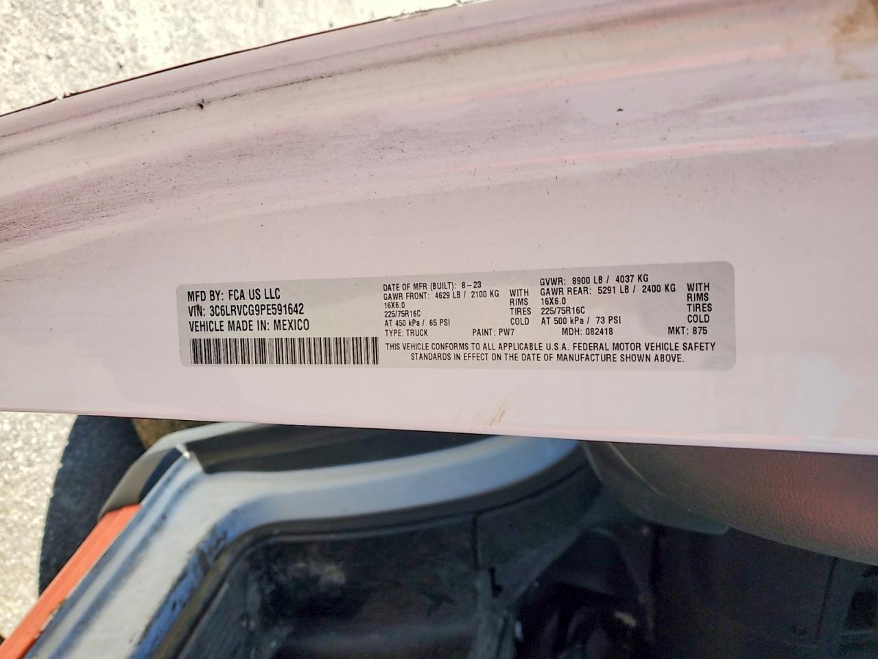 Ram Promaster 2500 High