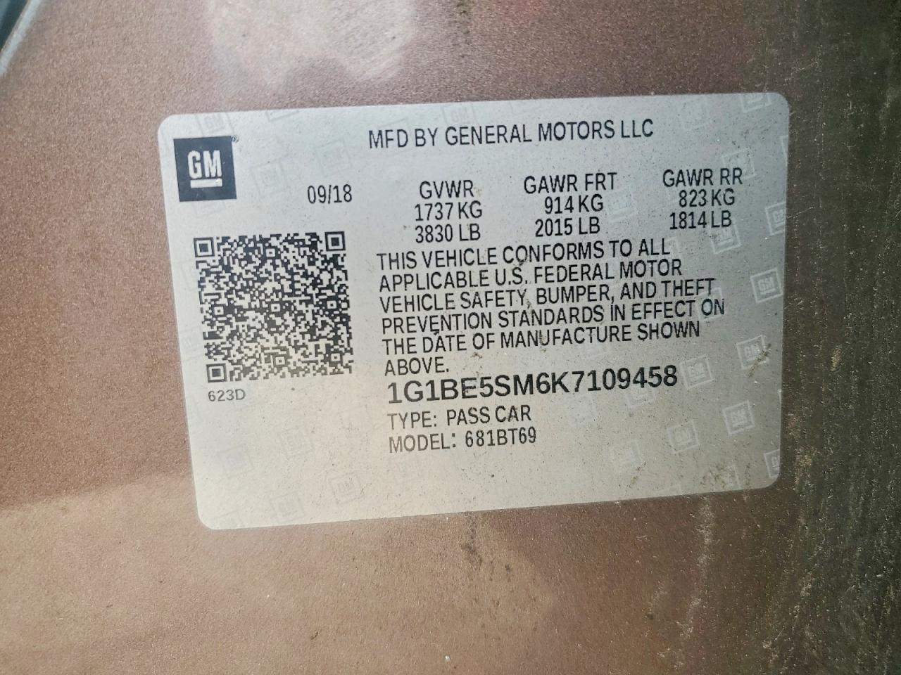 Chevrolet Cruze Lt