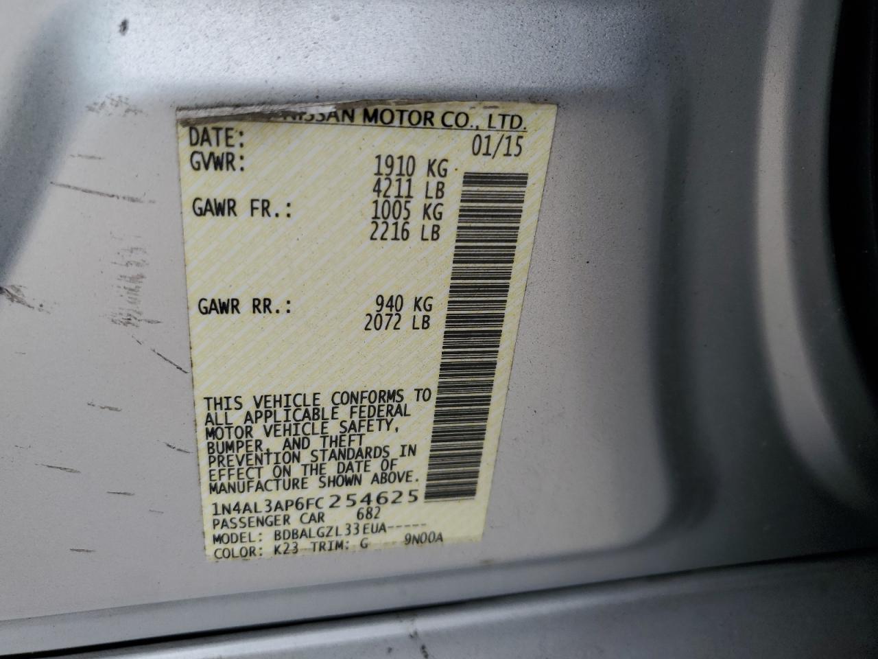 Nissan Altima 2.5