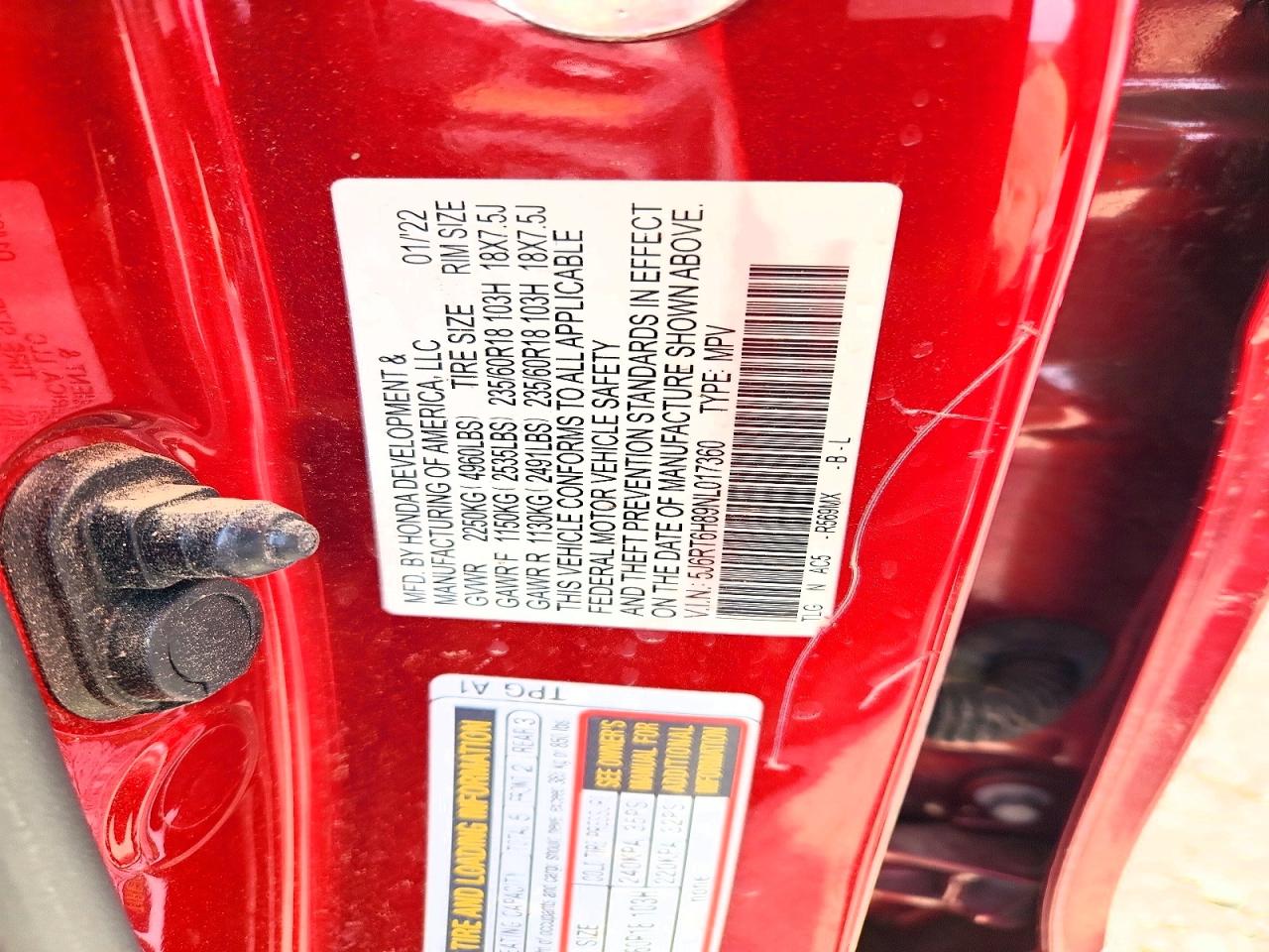 Honda Crv Exl