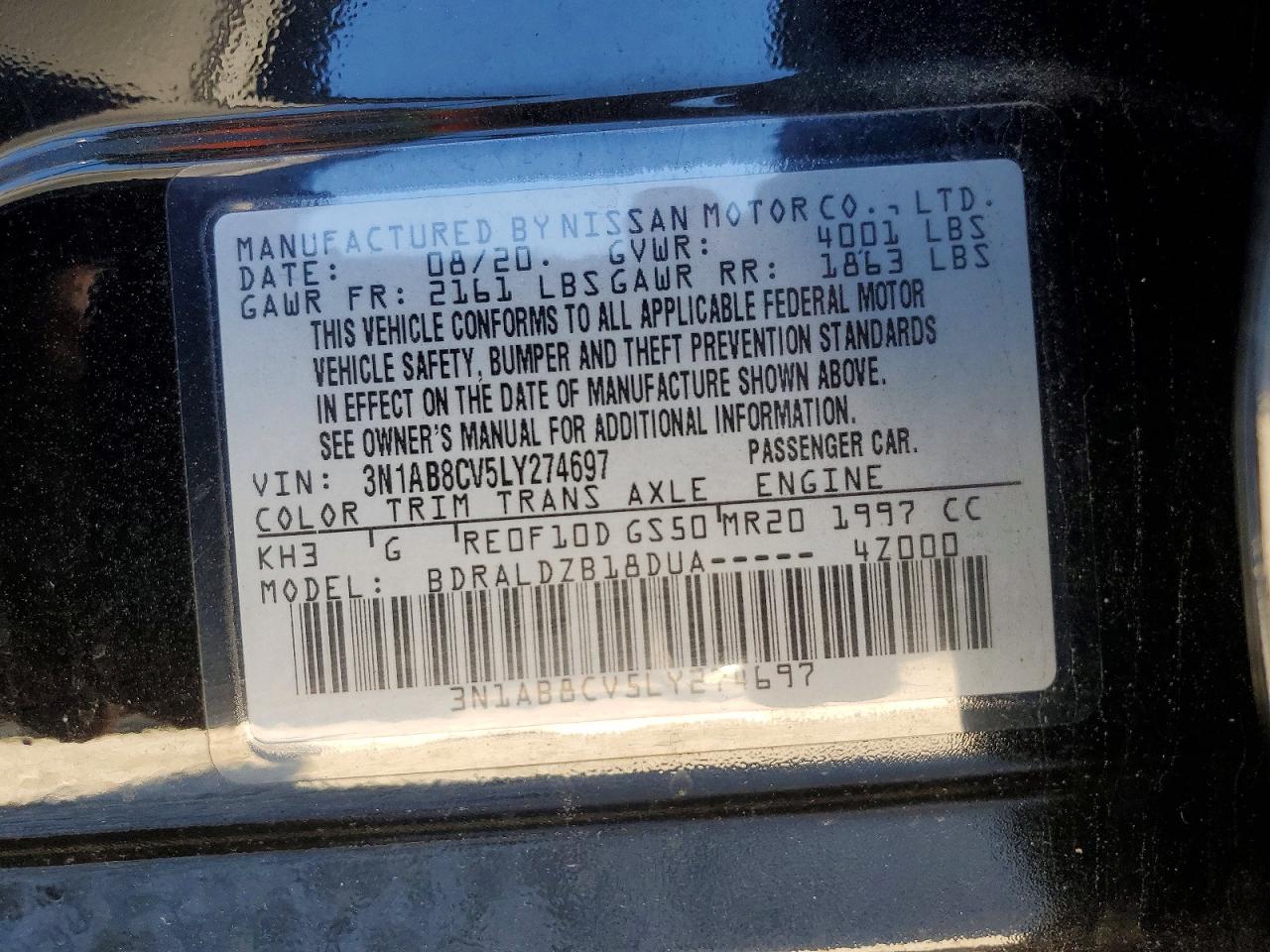 Nissan Sentra Sv