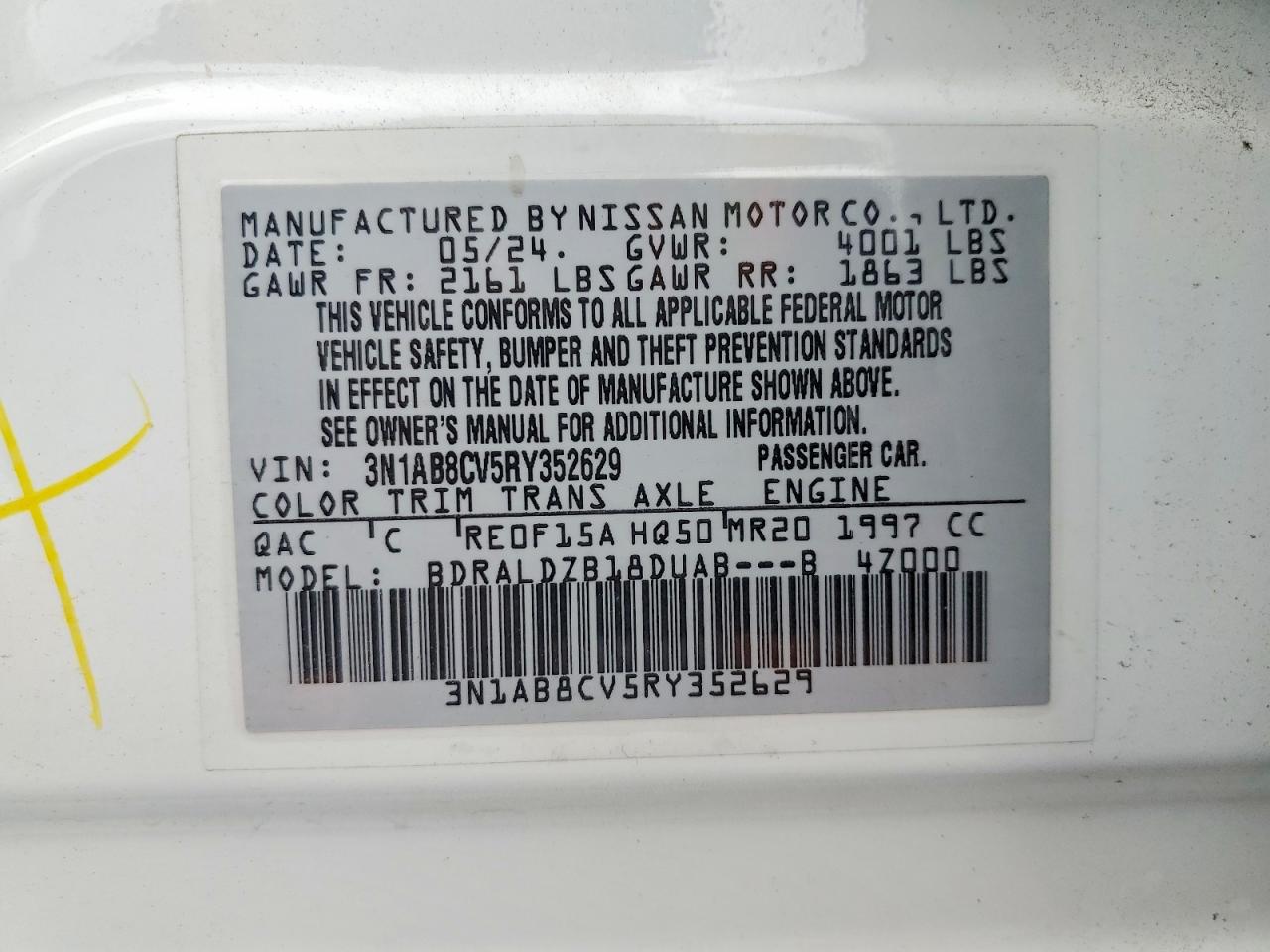 Nissan Sentra Sv