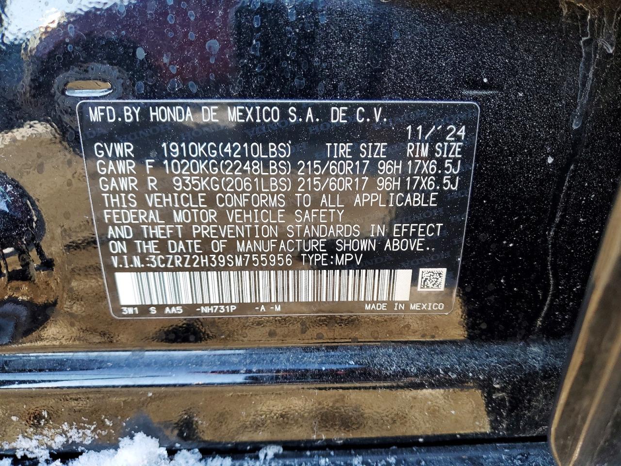 Honda HR-V Lx