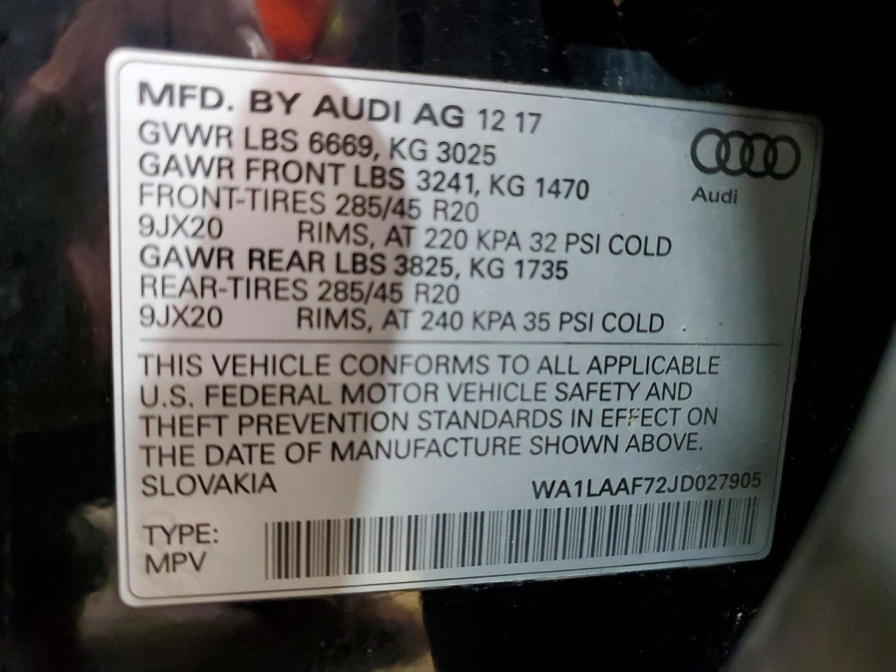 Audi Q7 Premium Plus
