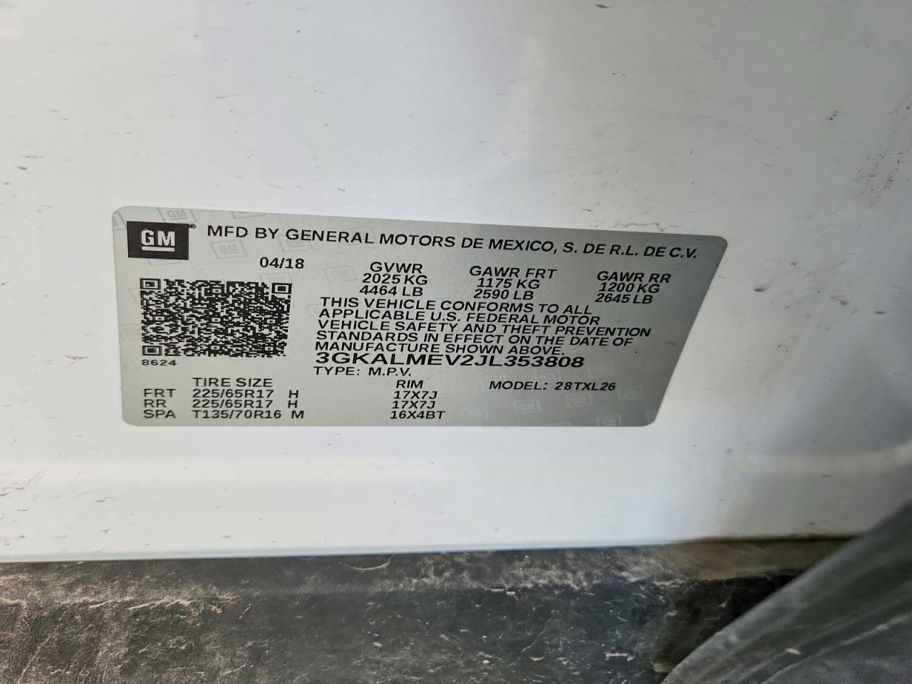 GMC Terrain Sle