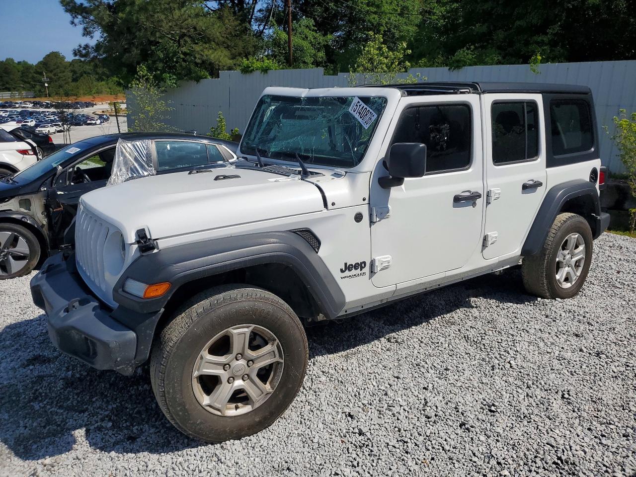 Salvage Jeep Wrangler Image