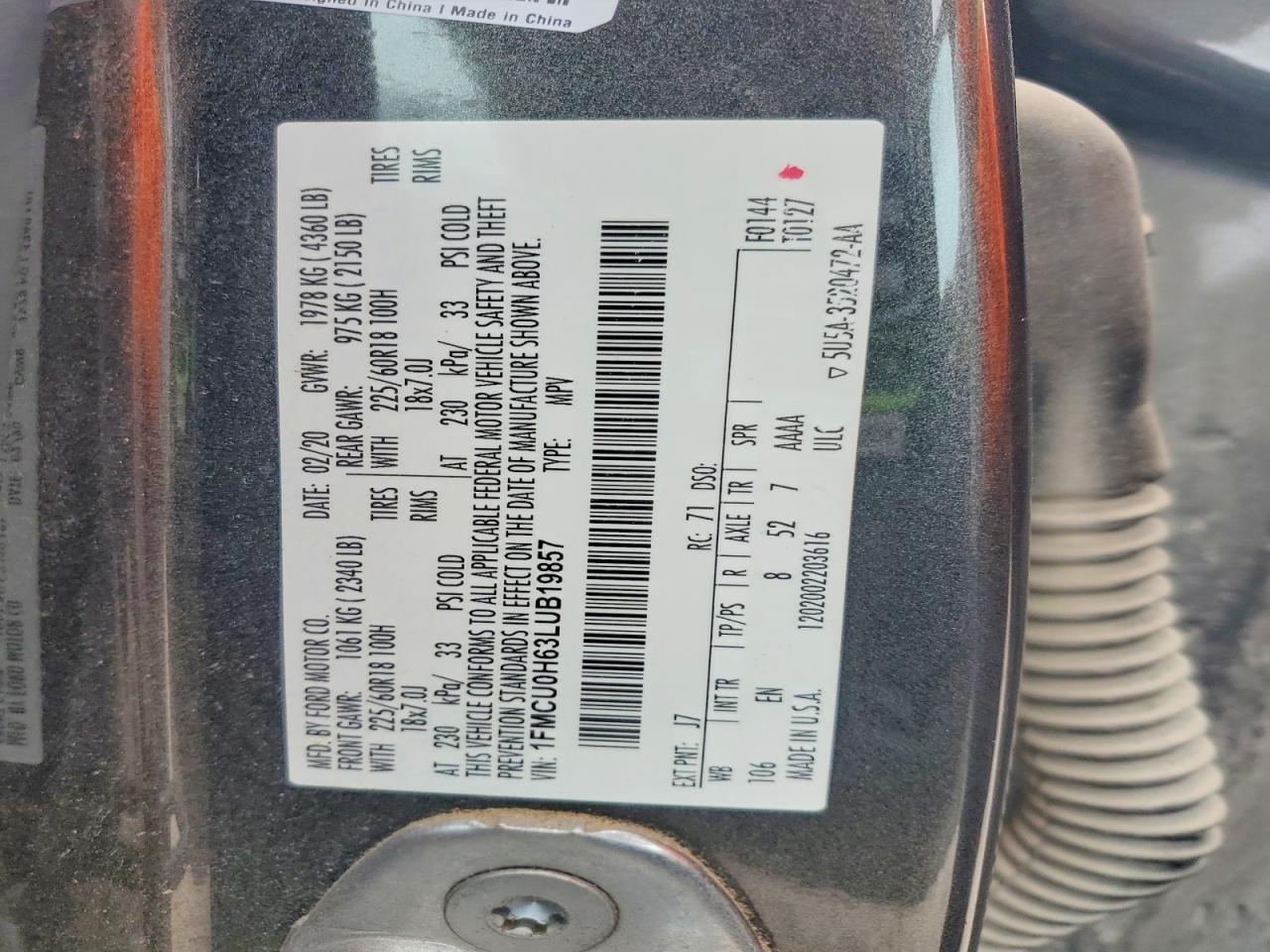 Ford Escape Sel