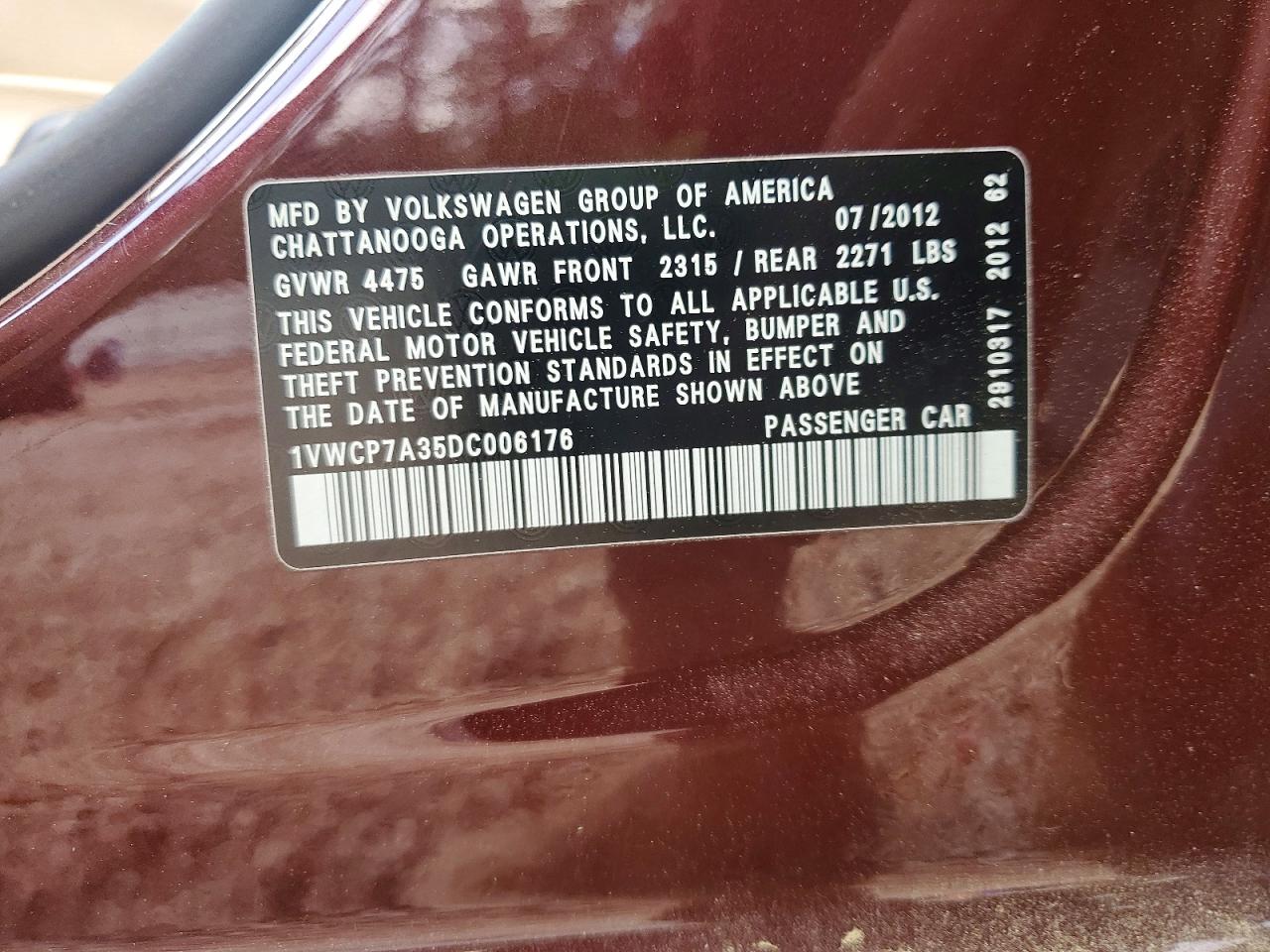 Volkswagen Passat Sel