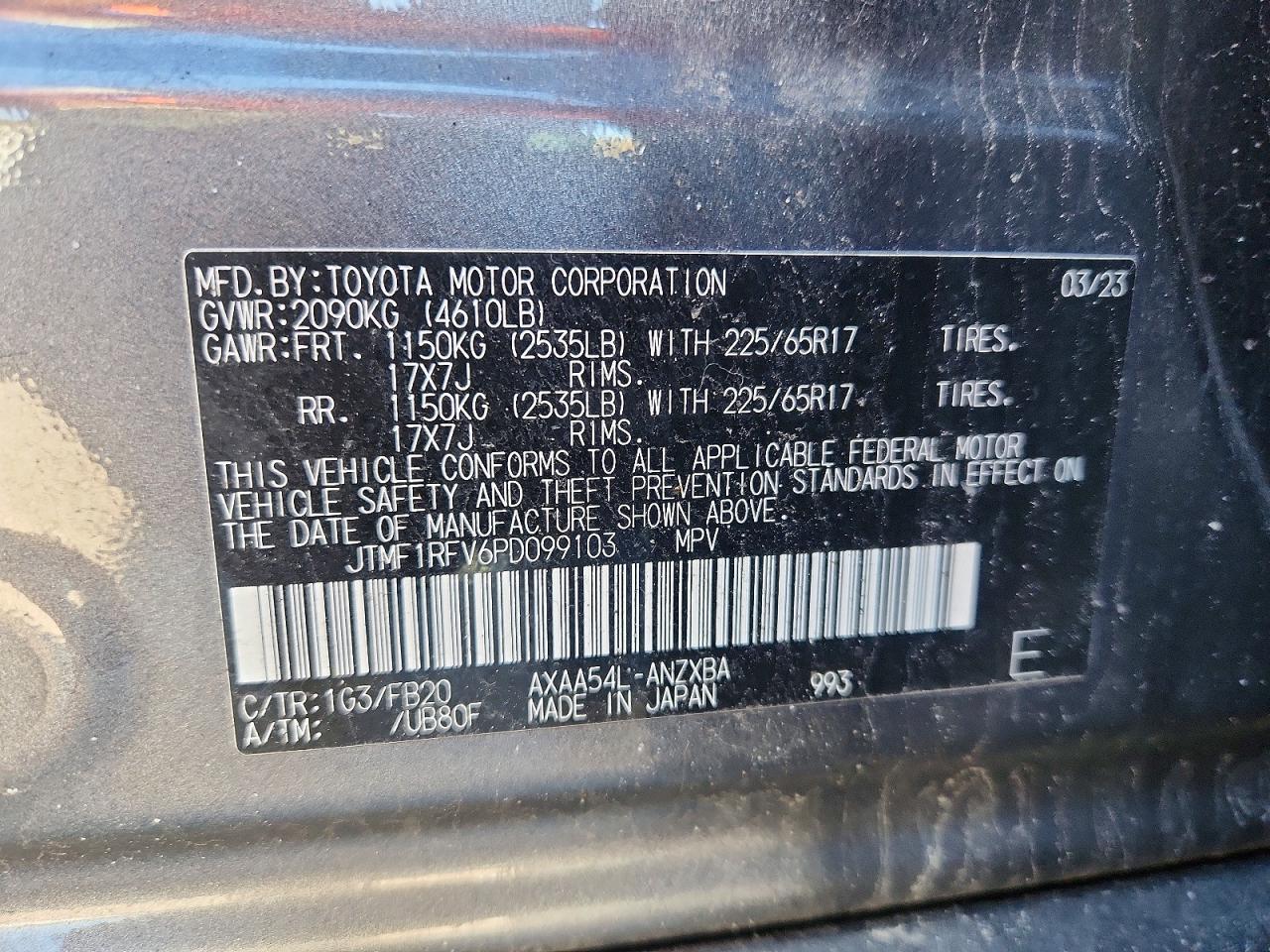 Toyota RAV4 Le