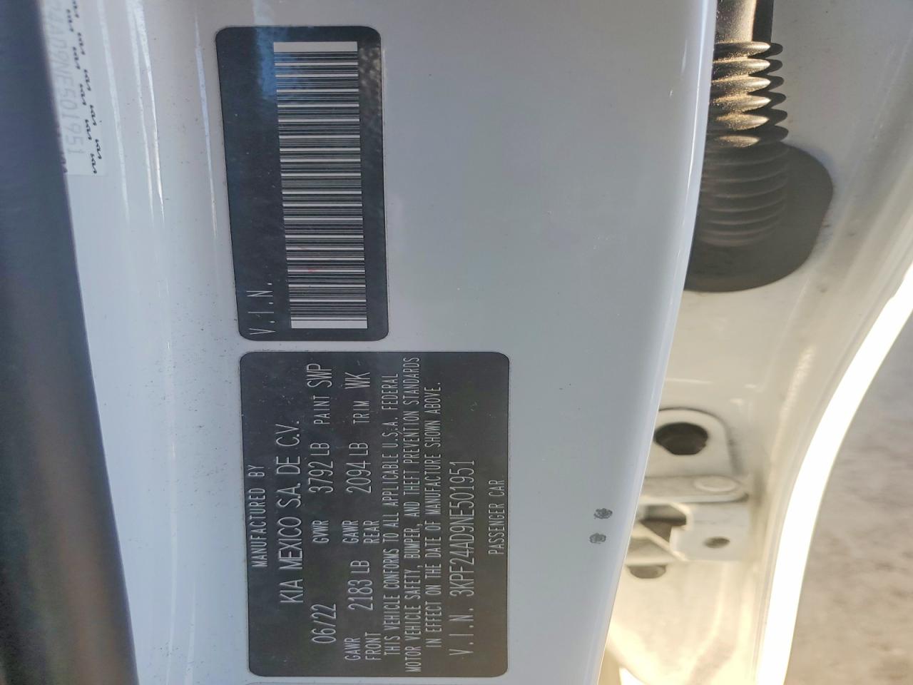 Kia Forte Lxs