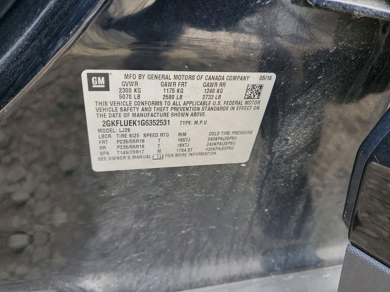 GMC Terrain Slt