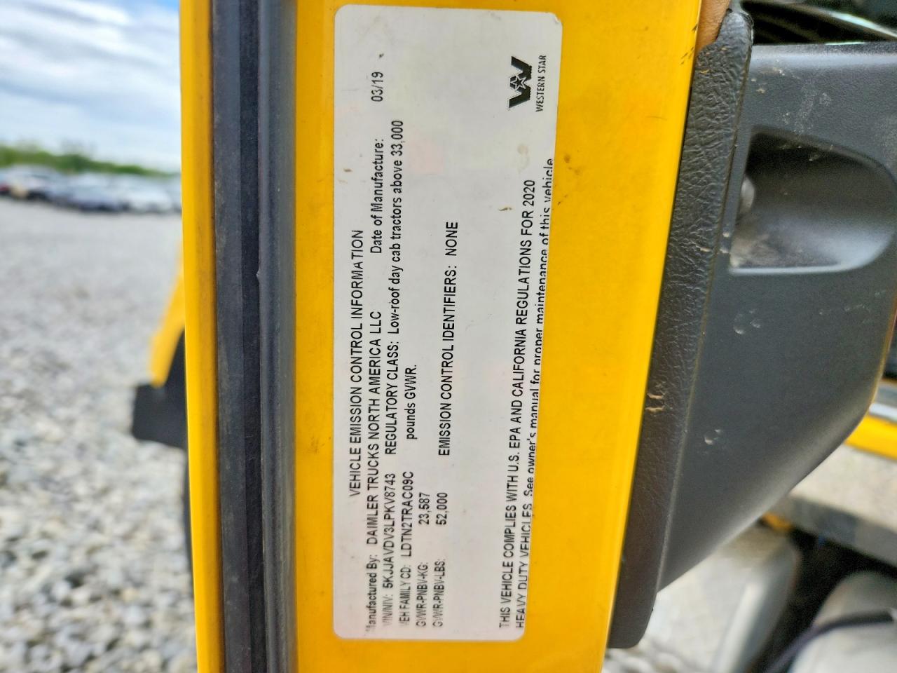 Western Star Auto Car 4700