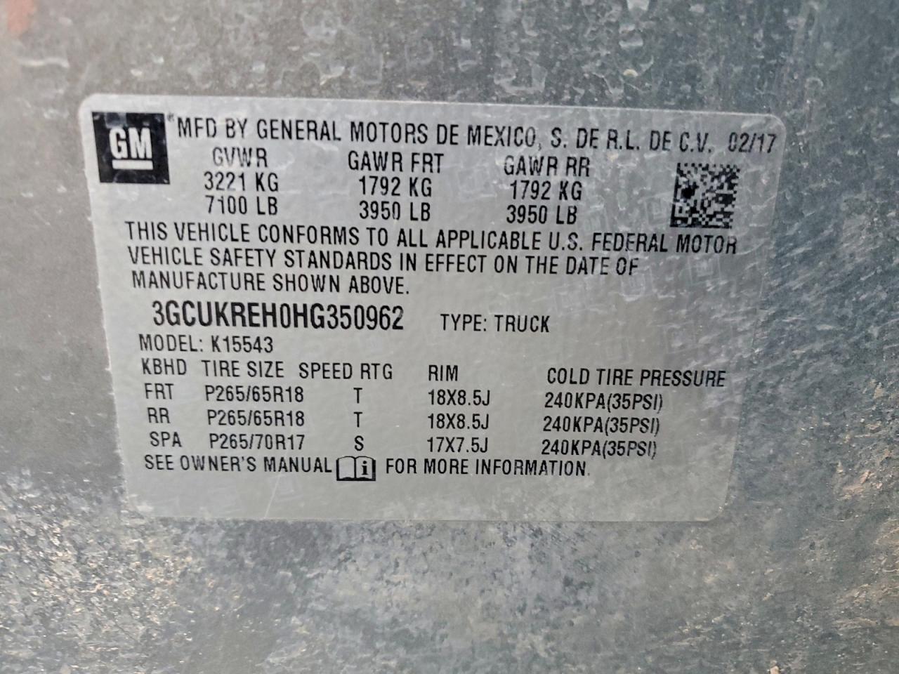 Chevrolet Silverado K1500 Lt