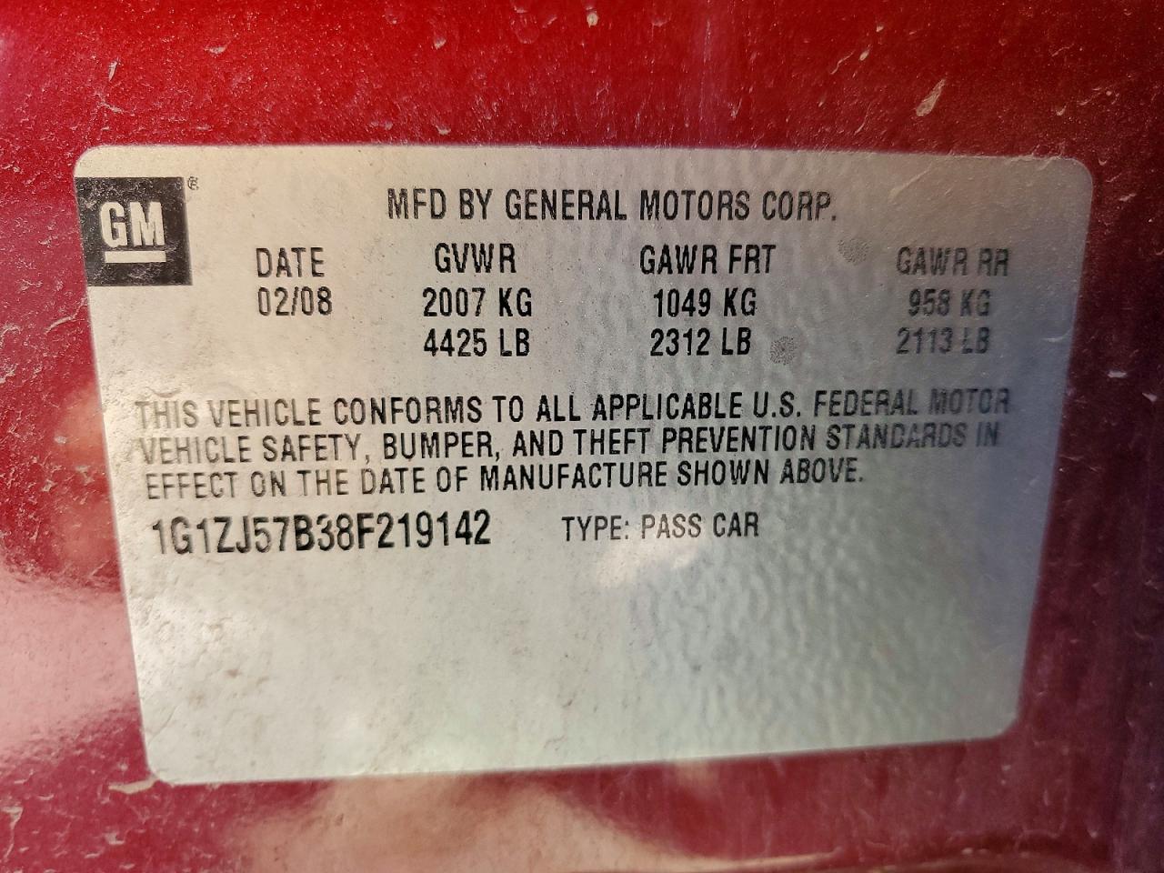 Chevrolet Malibu 2lt