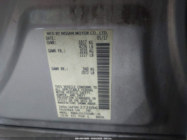Nissan Altima 2.5 S