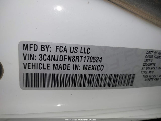 Jeep Compass Latitude Lux Fwd