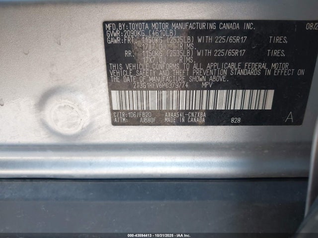 Toyota RAV4 Le