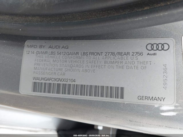 Audi A6 3.0t Premium Plus