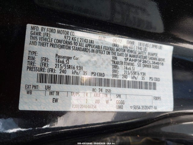 Ford Focus Se