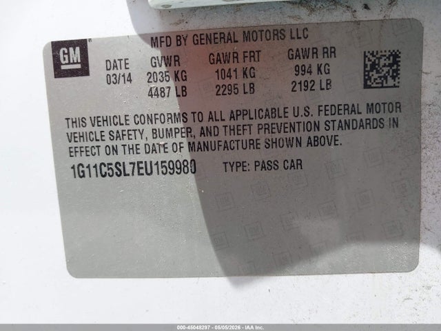 Chevrolet Malibu 1lt