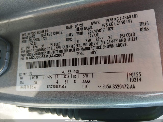 Ford Escape Se