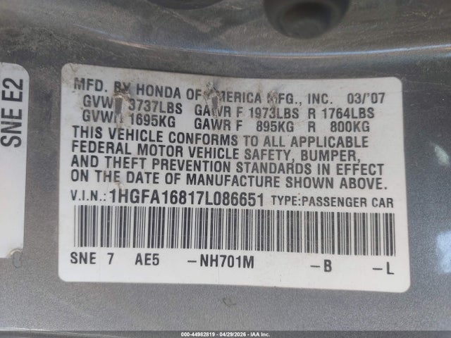 Honda Civic Ex